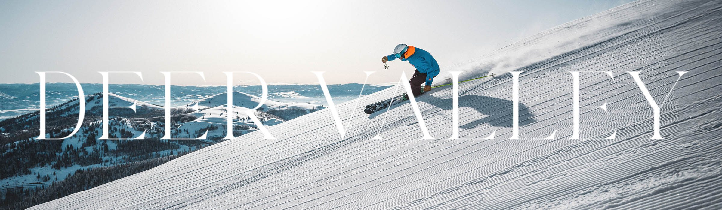 Guests watching chairlift installation at Deer Valley Resort